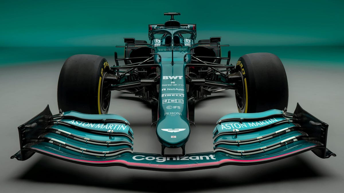 Aston Martin Cognizant F1 Team Livery reveals