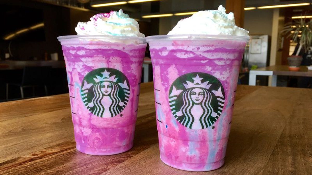 Gazing Into The Emptiness Of The Starbucks Unicorn Frappuccino