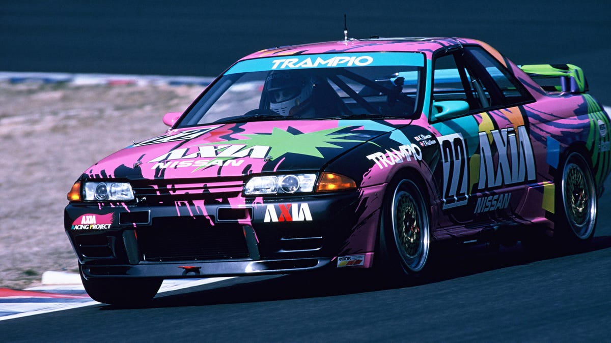 The R32 Nissan Skyline GT-R is a legend of Group A, like the BMW M3