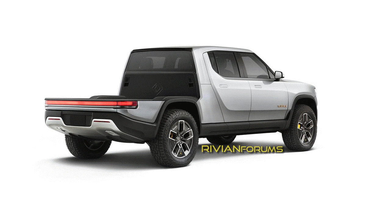 These Renders Of Rivians Modular Truck Make A Great