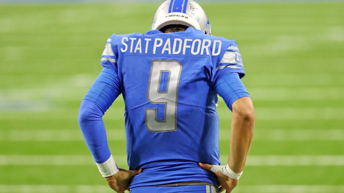 Matt Stafford, more like Stat Padford