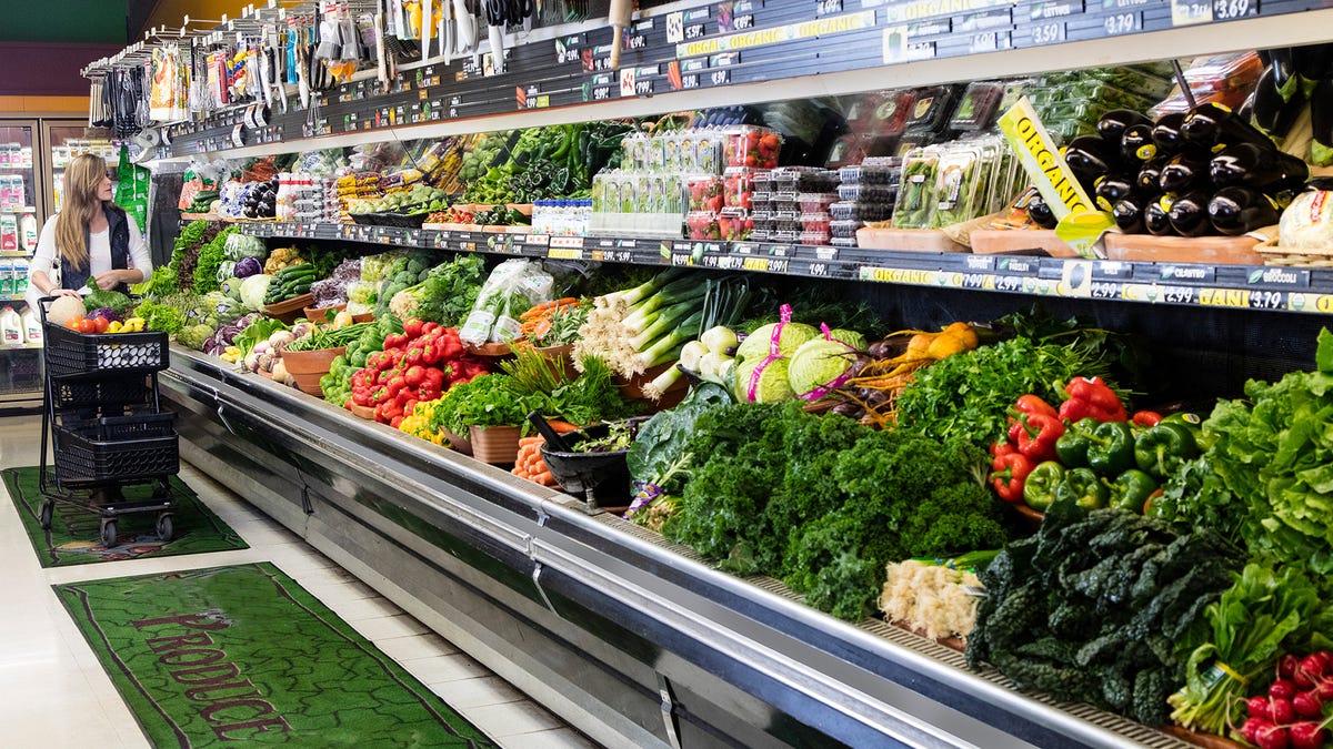 Family Priced Out Of Grocery Store Produce Section