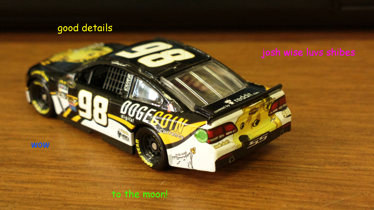 Josh Wise 98 Dogecoin Chevrolet Ss A Diecast Review