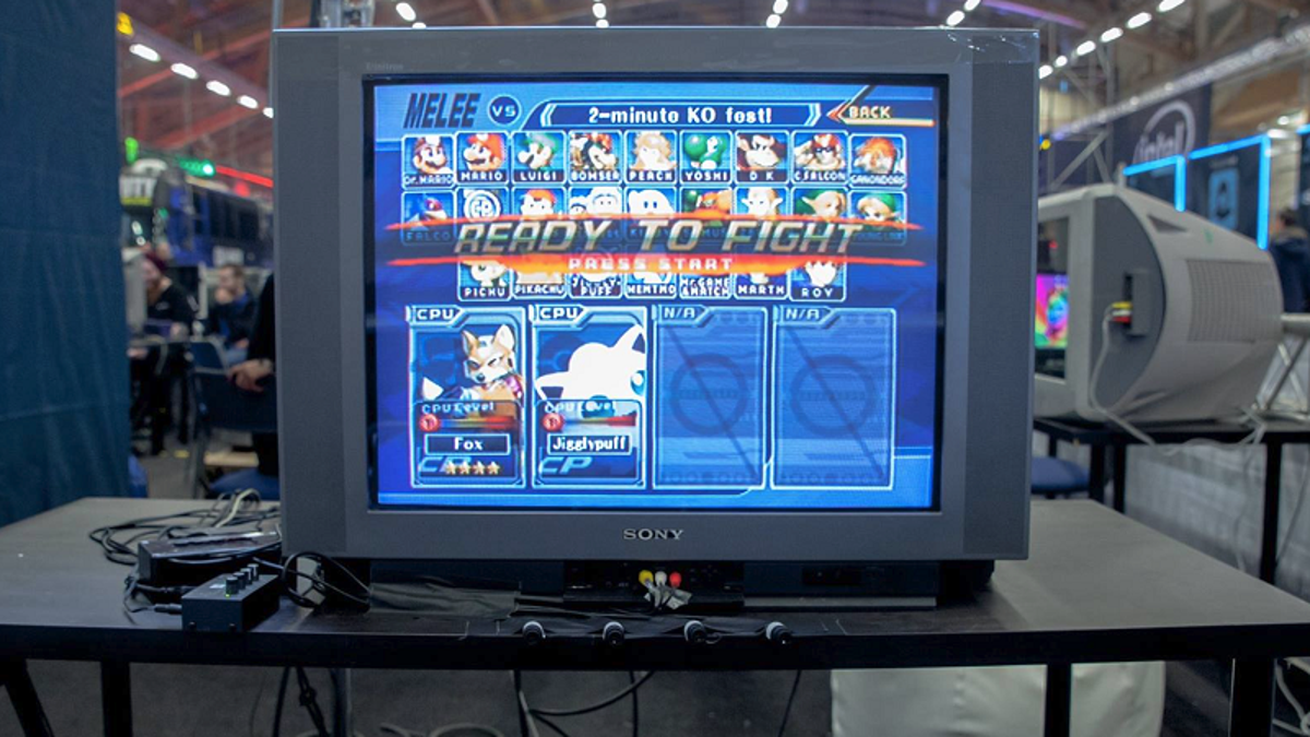 Image result for Super Smash bros CRT television