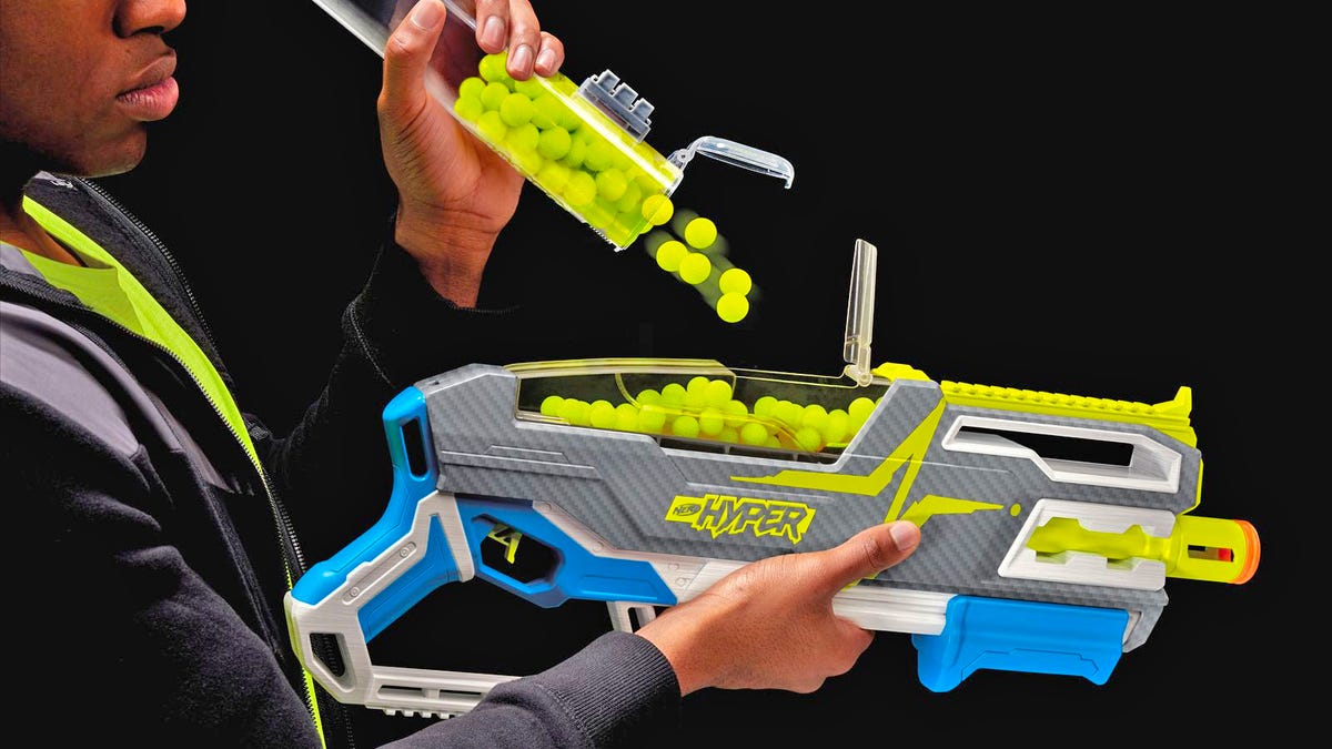 Nerf shrinks his balls for a new series of more powerful blasters