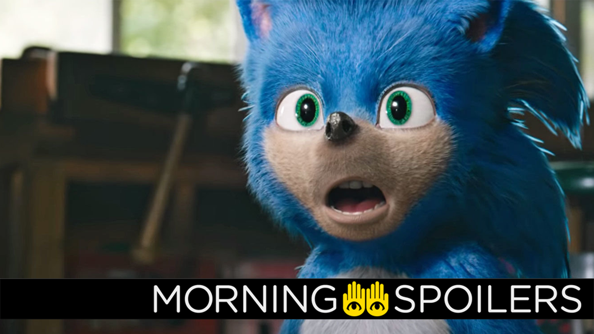 Our First Gloved Glimpse of the Sonic: The Hedgehog Redesign Is Here