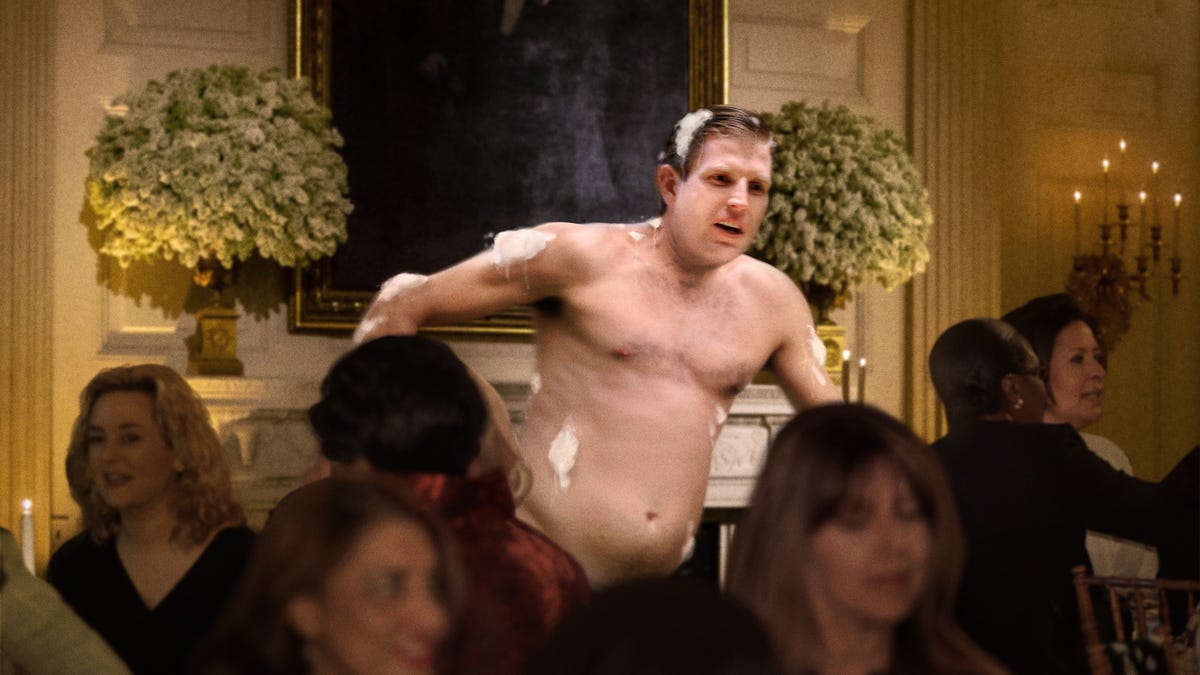 Naked Eric Trump Runs Through State Dinner Pursued By Screaming Au Pair