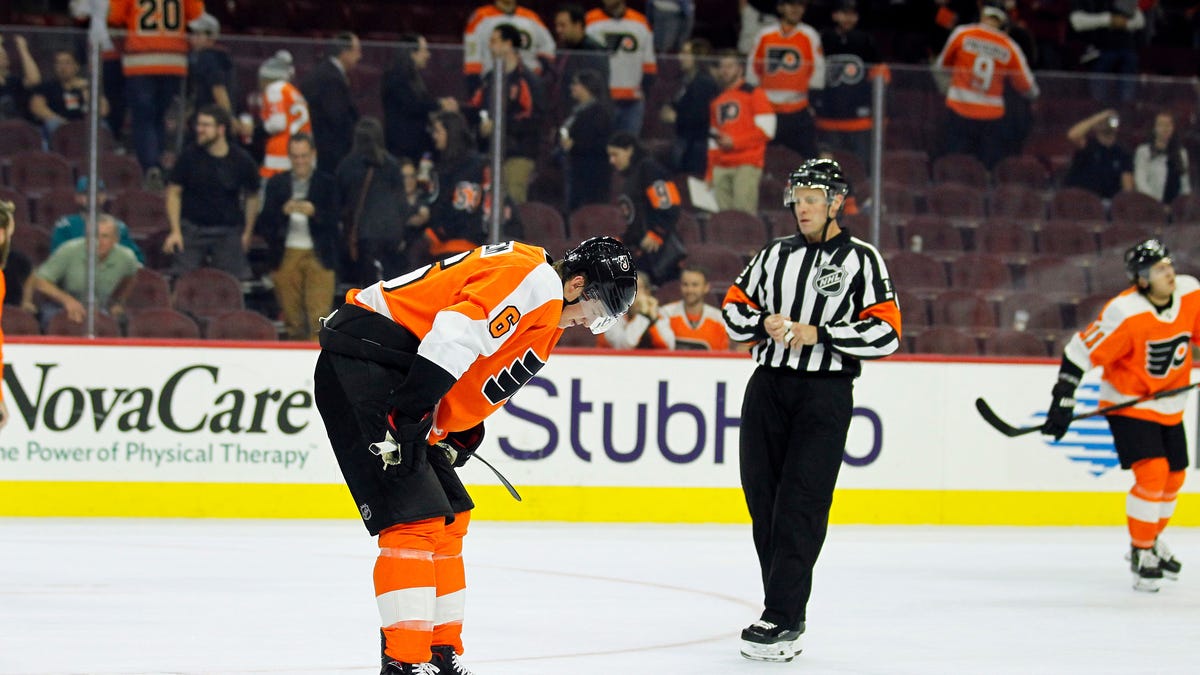 The Flyers' Home Opener Went So Badly, They're Swearing