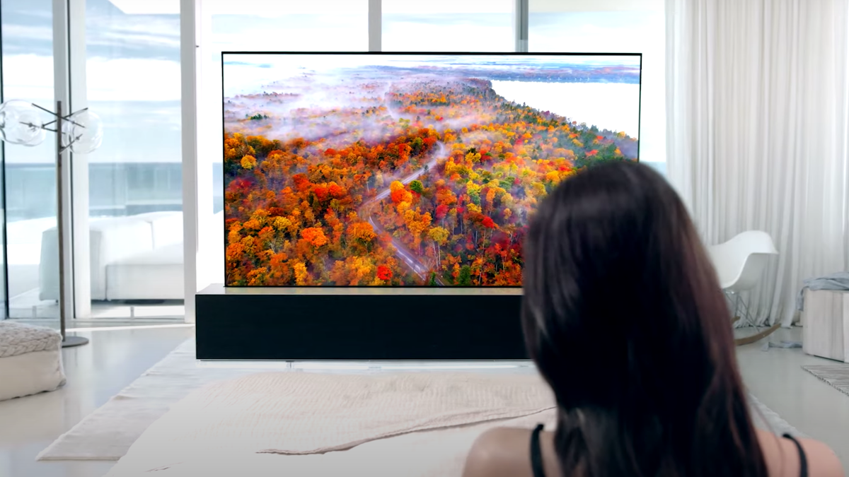 Now you can buy, but you can’t afford LG’s $ 89,000 rolling OLED
