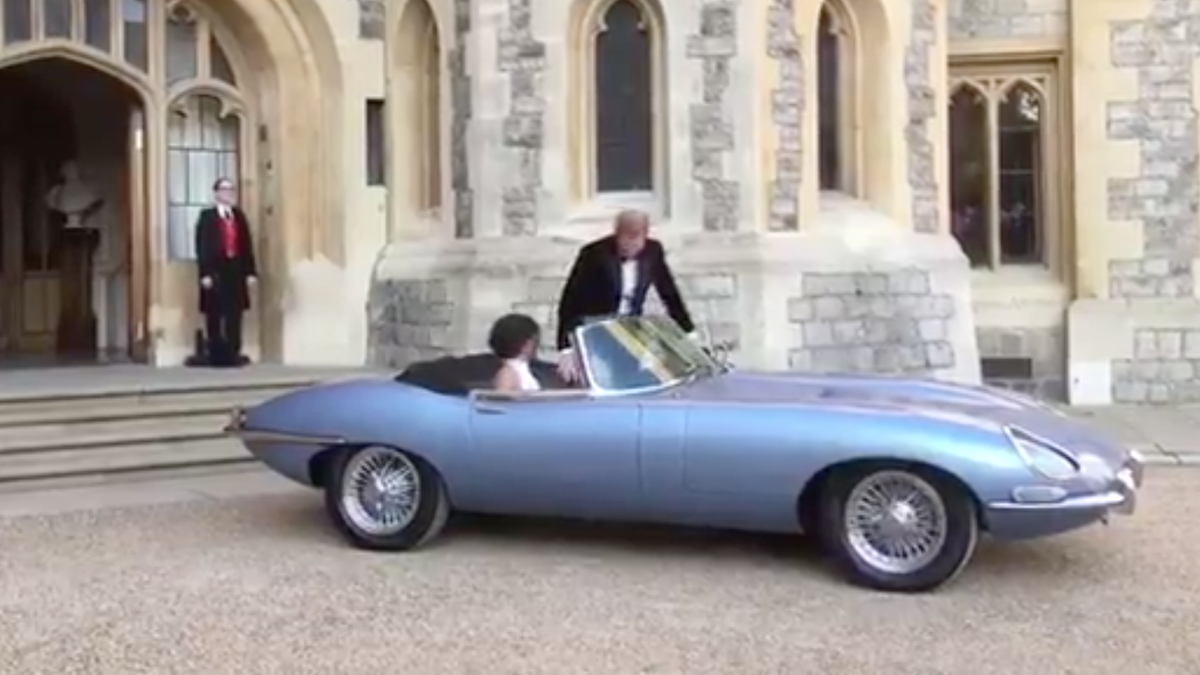 Jalopnik On Flipboard The Best Part Of The Royal Wedding Is Definitely This Jaguar E Type Concept Zero