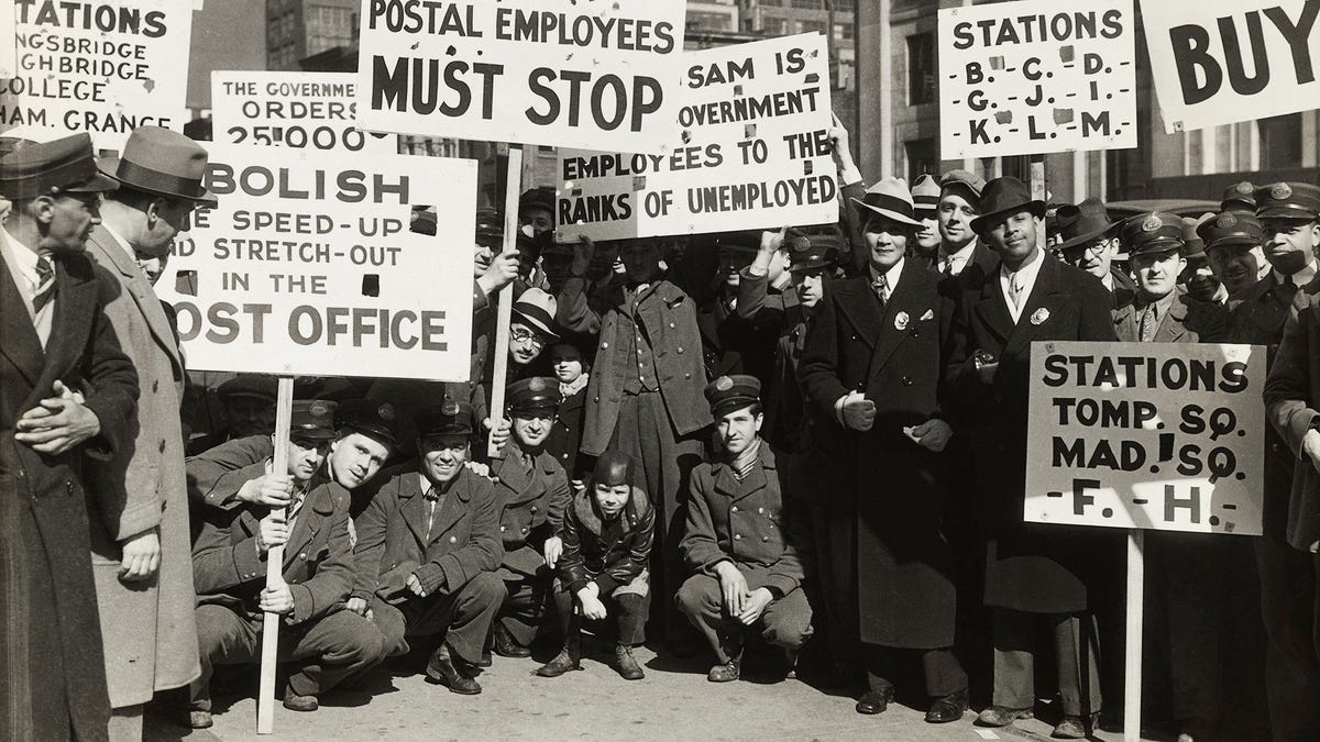 the organized labor movement