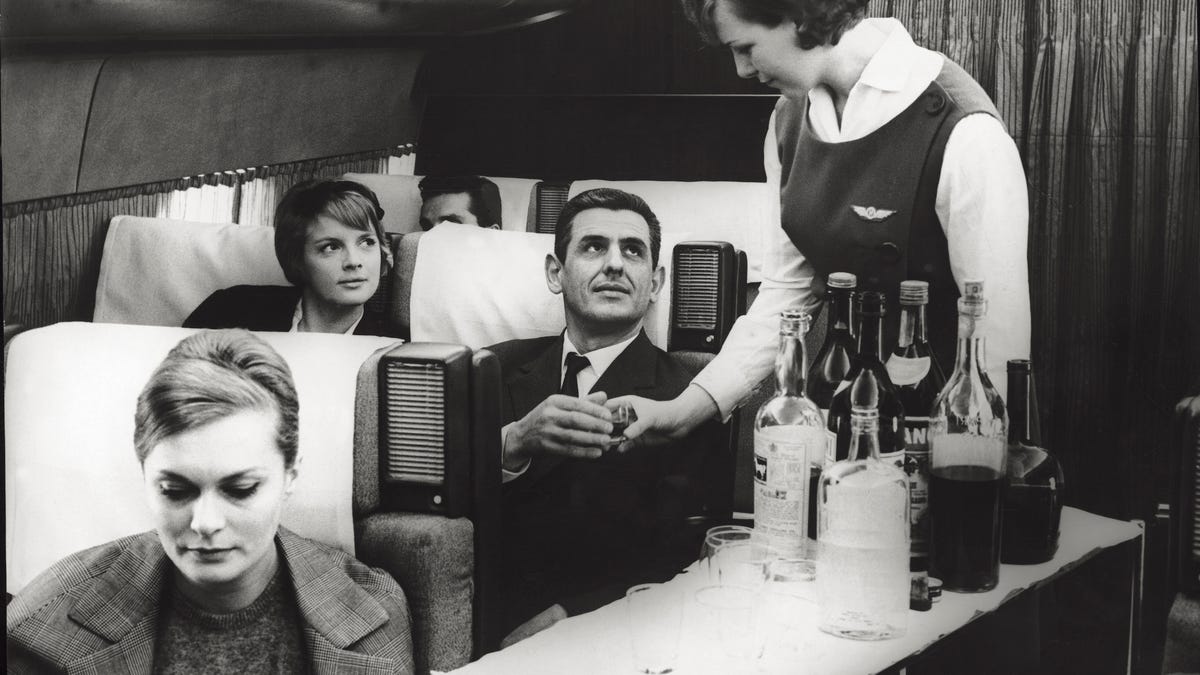 How to Get Free Drinks on a Plane