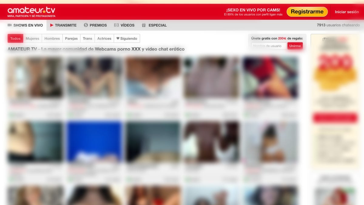 Network of Camgirl Sites Exposed Data of Users and Sex Workers image