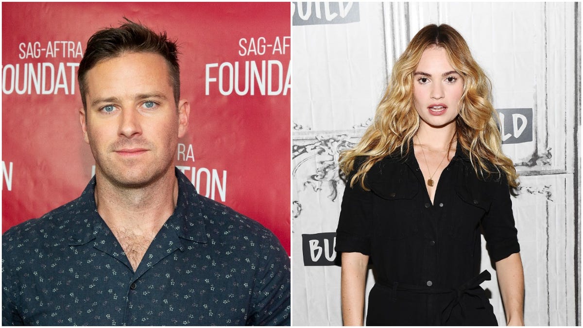 Armie Hammer and Lily James to remake Rebecca, inviting ...