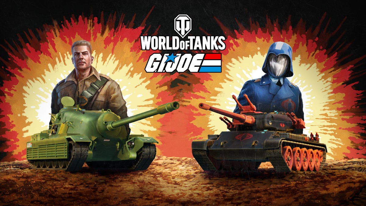 GI Joe and Cobra face off in the world of tanks