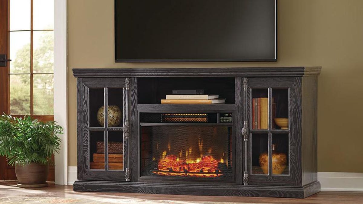 Modern Tv Fireplace Combo Designs for Large Space