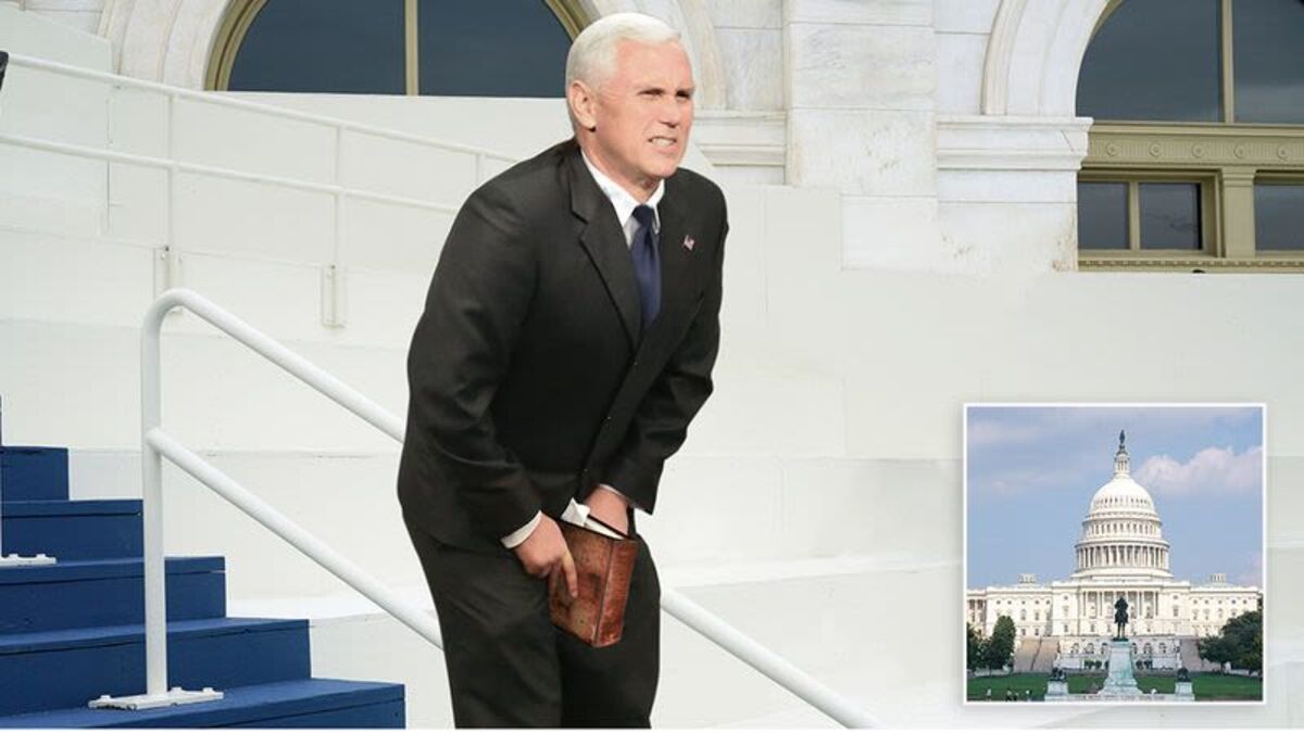Staying Pure: Mike Pence Is Crushing His Testicles With The Lincoln Bible After Being Aroused By ...