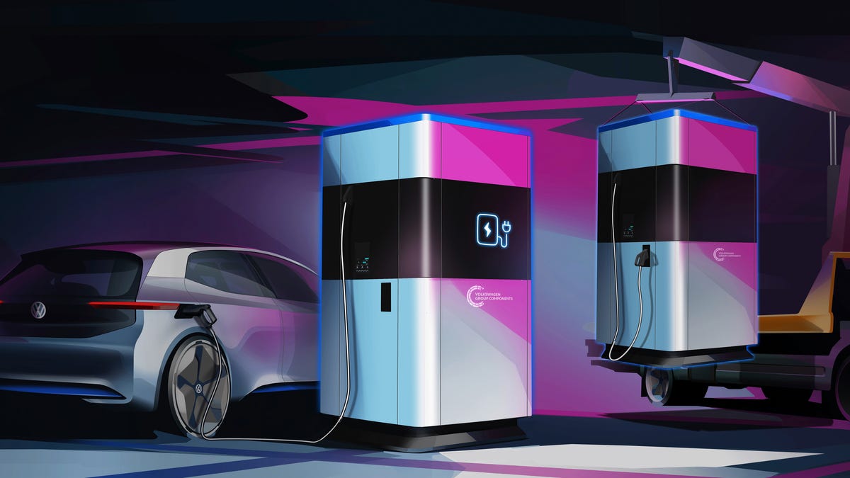 Volkswagen S Mobile Charging Stations Sound Like A Great Idea