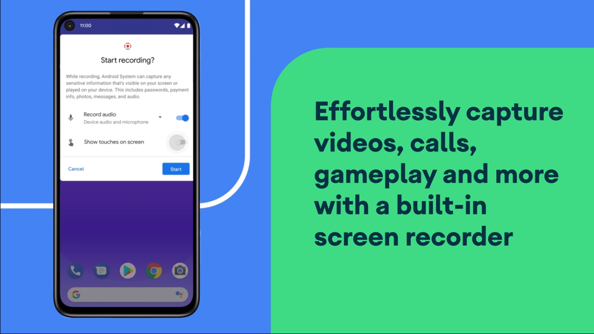 How to Legally Record Calls With Android 11's Screen Recorder