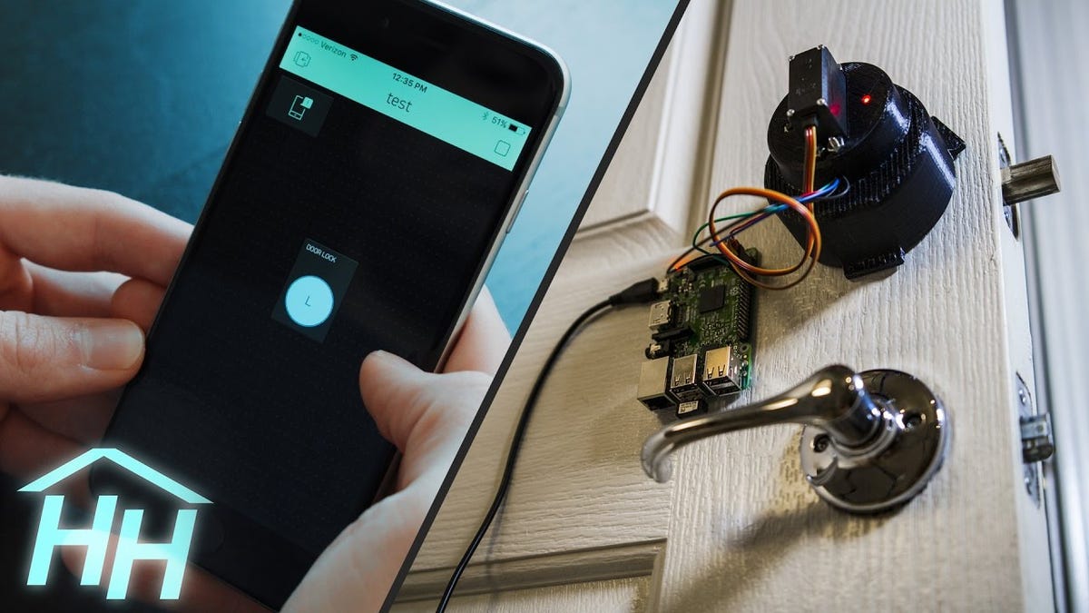 Build Your Own Smartphone-Connected Door Lock With a Raspberry Pi