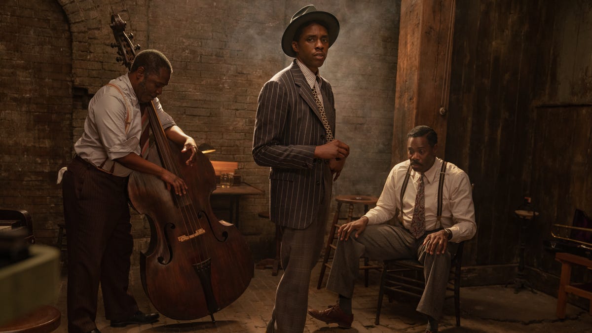 Chadwick Boseman makes a final bow in Ma Rainey’s black ass