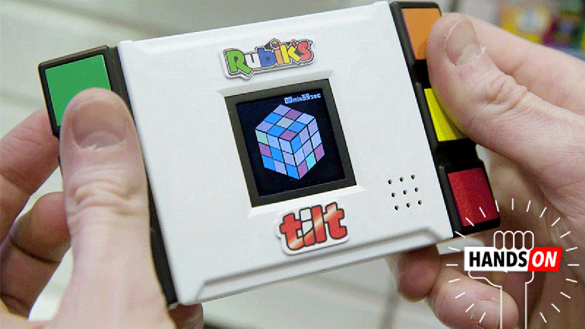 Details about   Rubik's Tilt Digital Rubik's Cube Motion Controlled Super Impulse 2019 #390