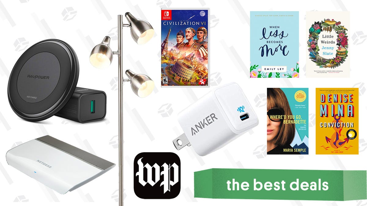 Sunday's Best Deals: Apple AirPods, Anker USB-C Charger, Civilization VI, Kindle Sale, and More