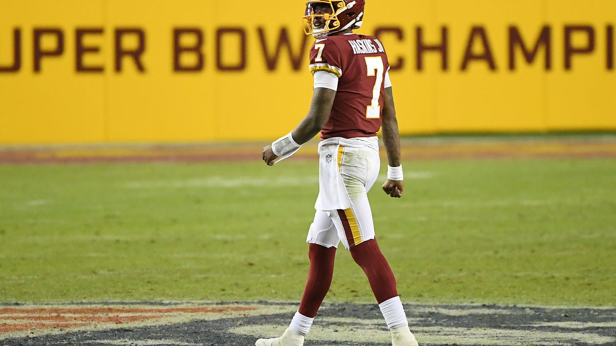 Dwayne Haskins Waived by the Washington Football Team