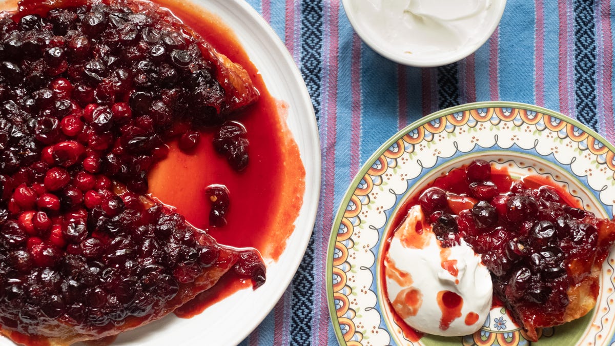This Cranberry Tarte Tatin Couldn't Be Easier