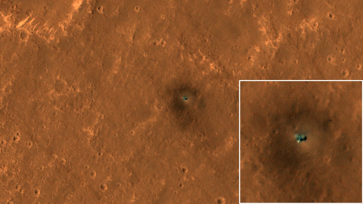New Satellite Pics Show Curiosity And Insight Hard At Work On Mars Nasa satellite spots lumpy moons of mars: curiosity and insight hard at work on mars