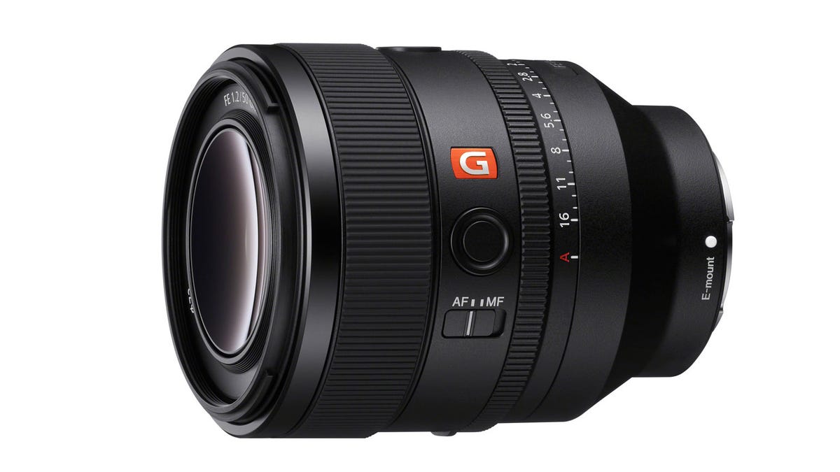 Sony announces new super-fast G Master F / 1.2 50mm prime lens