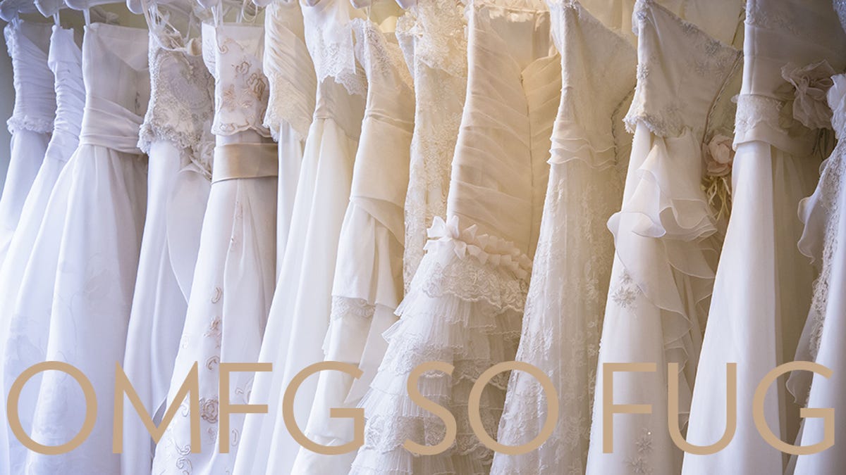 The Search For The Ugliest Wedding Dress Ever Created