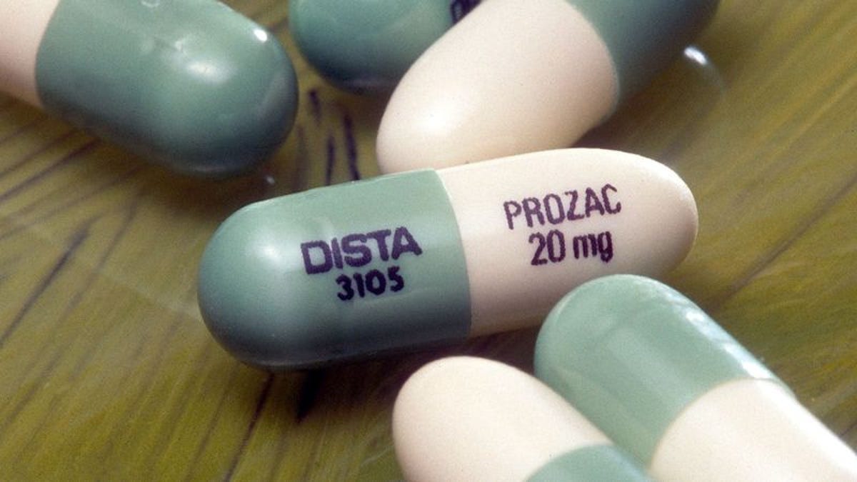 ...the antidepressant Prozac cannot believe that it is being asked to fix.....