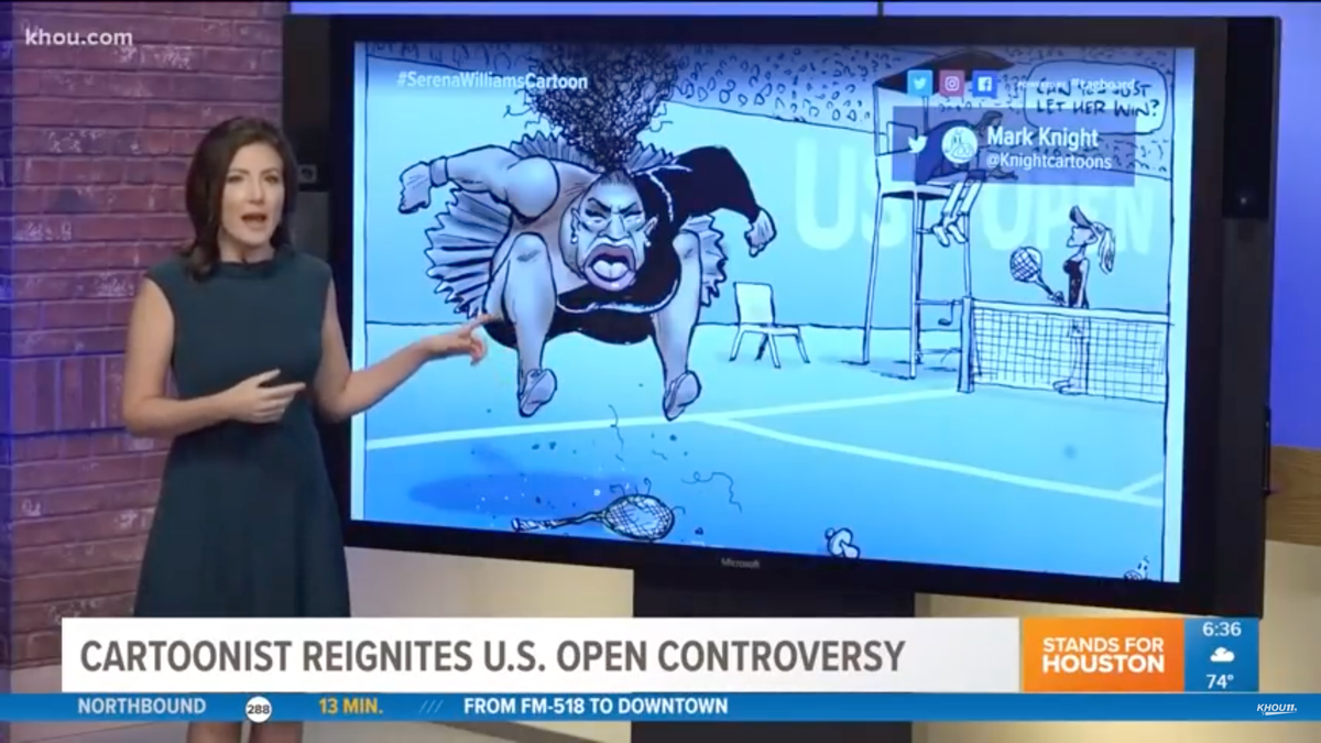 Mark Knight's Serena Williams Cartoon is Racist, Sexist Trash