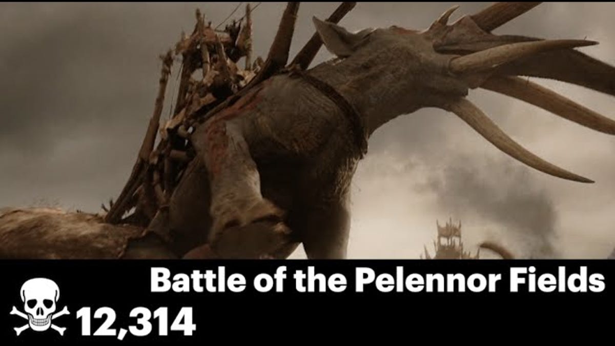 It Takes 6 Minutes To Show Every Death In The Lord Of The Rings Trilogy