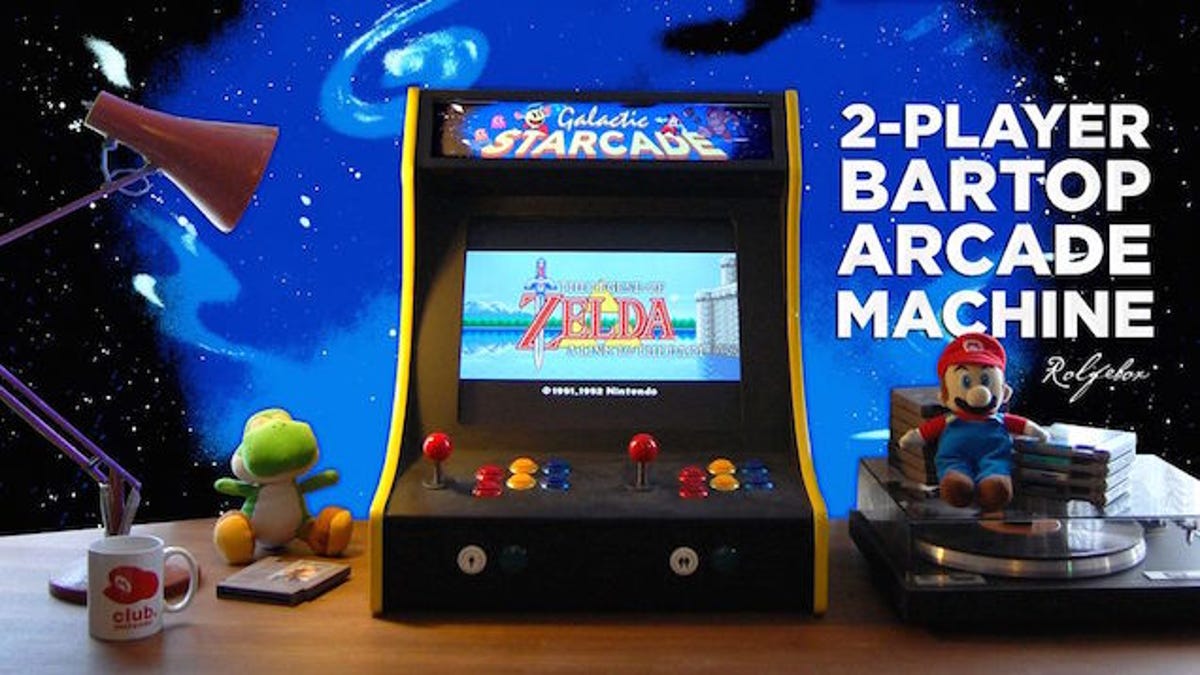 Build Your Own Two Player Bartop Arcade Machine