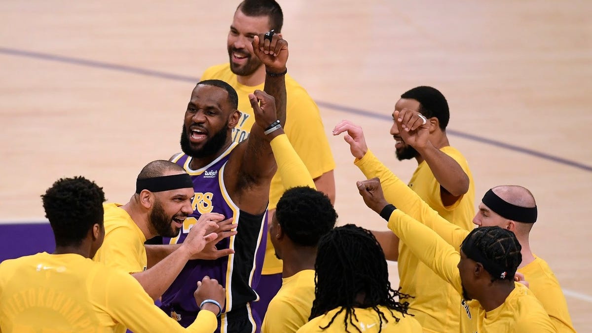 The Lakers proved they are not roadblocks, and LeBron reminded Zlatan who he is.