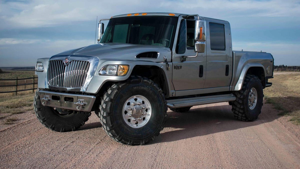 The international MXT is bigger than almost anything on the road