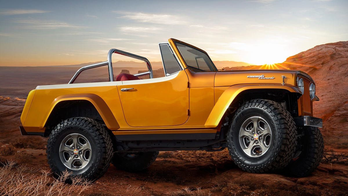 Jeepster Beach Concept Is A Fun, Funky Restomod Headed For Moab