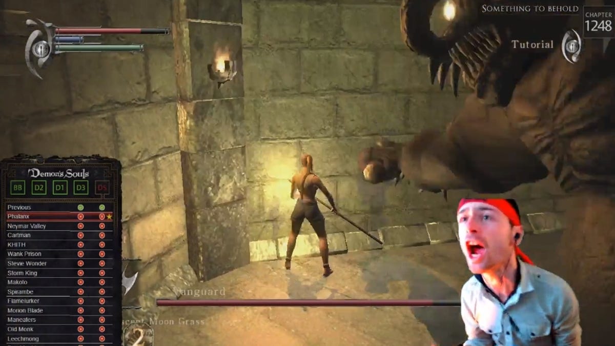 Twitch Streamer's Perfect Run Of All Soulsborne Games Fails When He