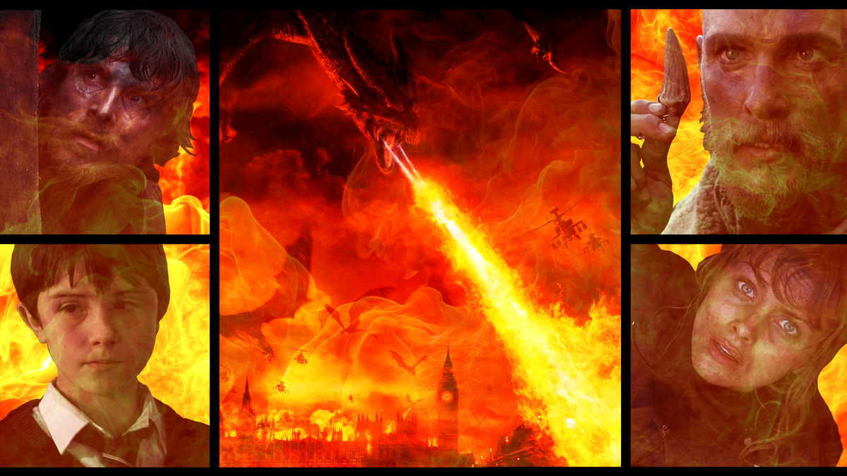 Reign Of Fire Retrospective Dragons Apocalypse Mcconaughey Bale