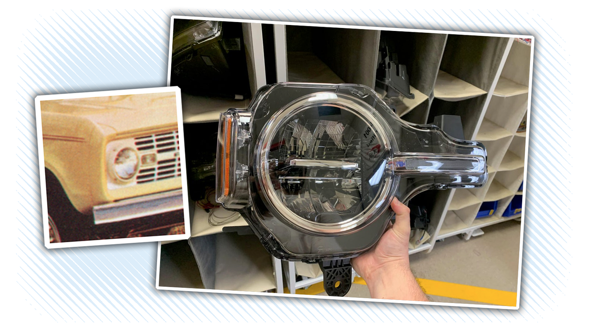 Heres A Leaked Picture Of The 2020 Ford Broncos Headlights