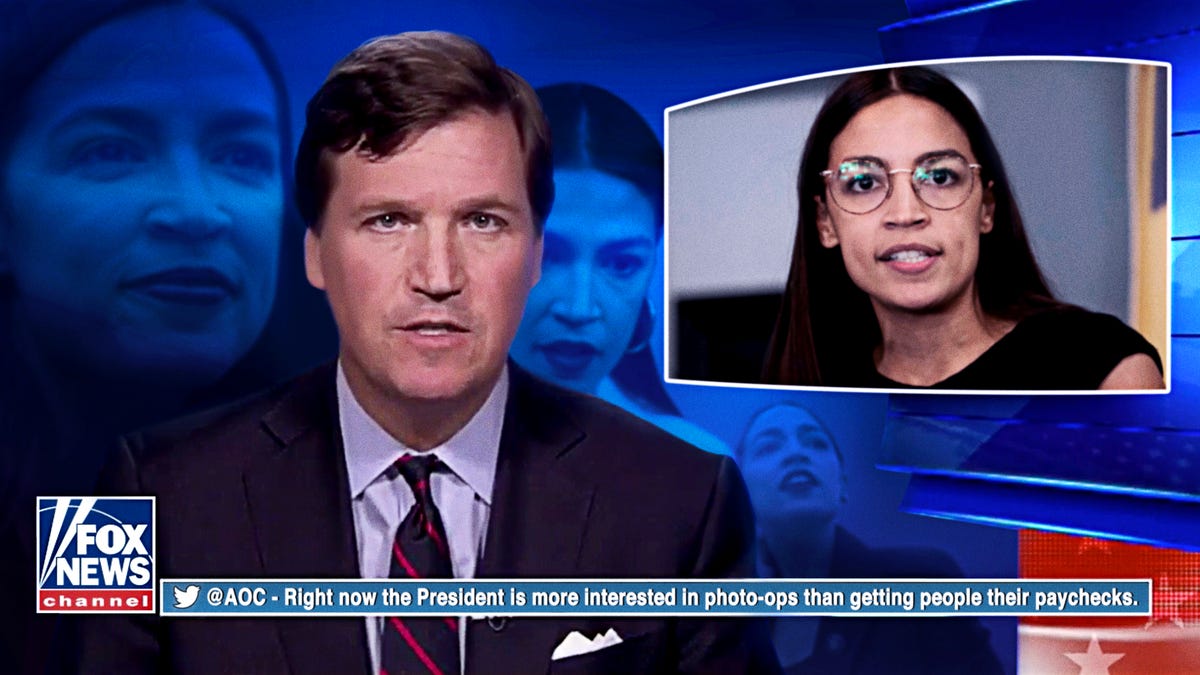 tucker carlson ocasio cortez