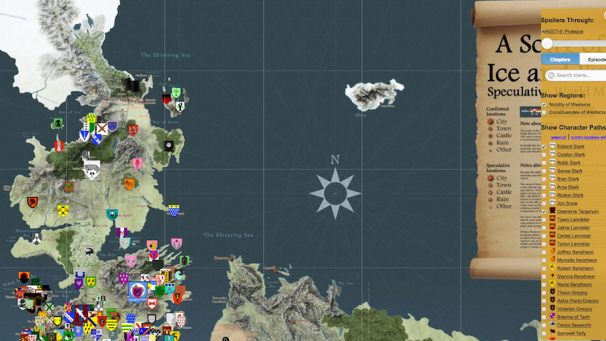 28 Interactive Map Of Westeros Online Map Around The World