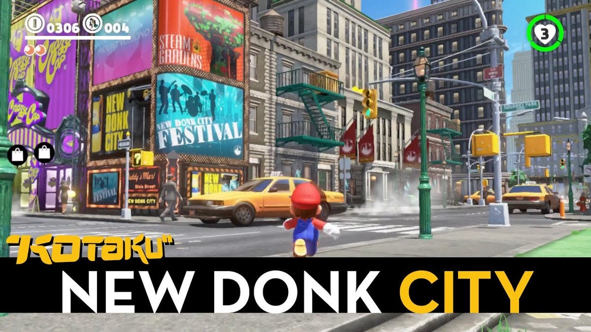 super mario odyssey new donk city