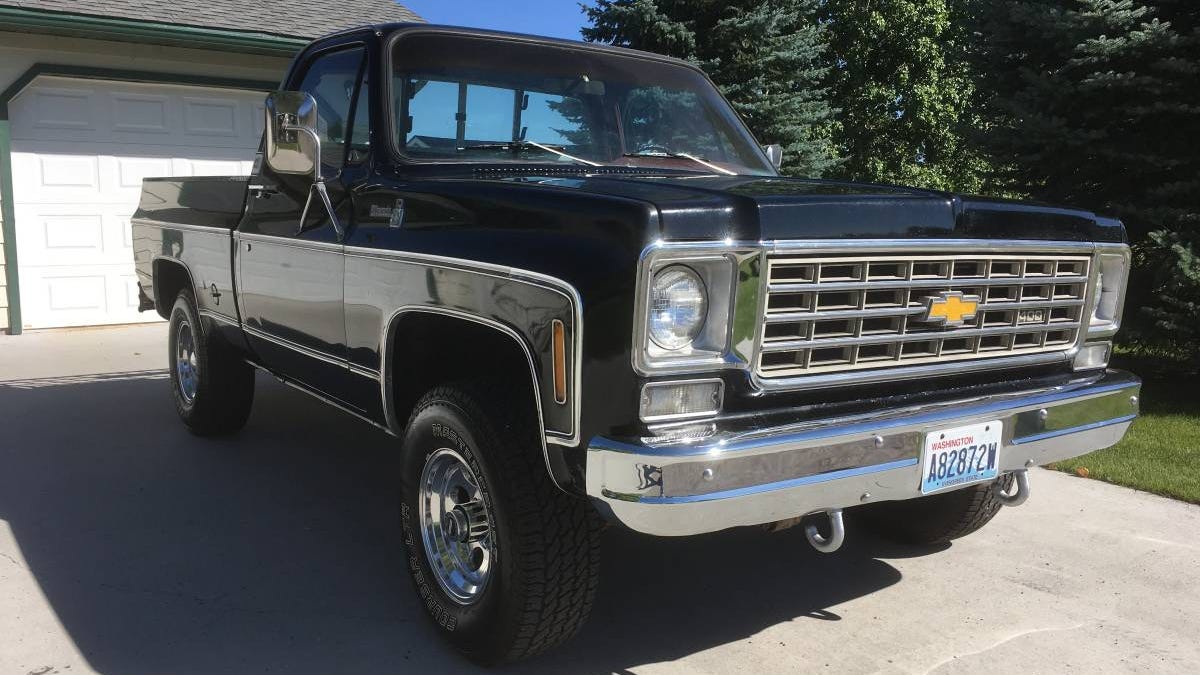 At 16 995 Could This 1976 Chevy Silverado 4x4 Shortbed Be A Truck You Might Long For
