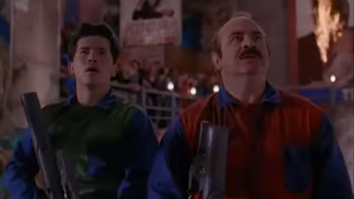 At least the cast of the Super Mario Bros. movie was high most of the time