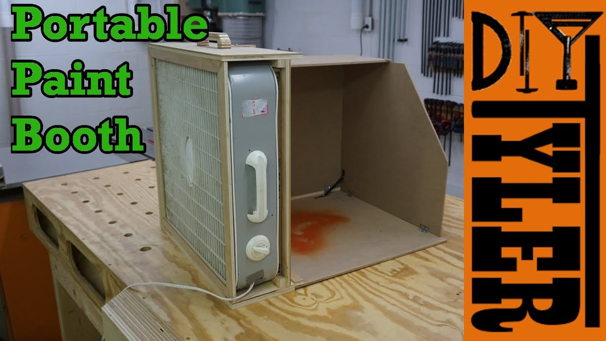 Build a Portable Spray Paint Booth for