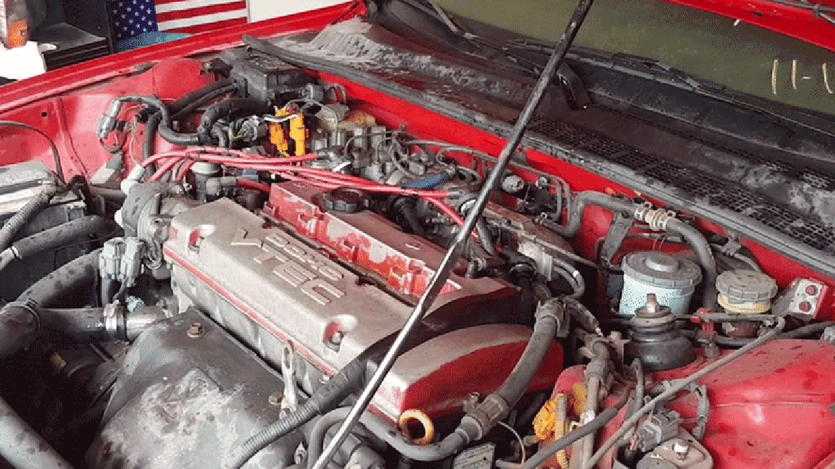 This Is What Happened To A Honda Prelude Engine Flooded In Hurricane Harvey