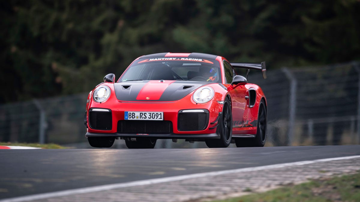 Porsche Sets New Nürburgring Record With Road Legal But Not-At-All ...